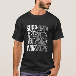 Veilig personeel redt levens Verpleegkundigen Maar T-shirt