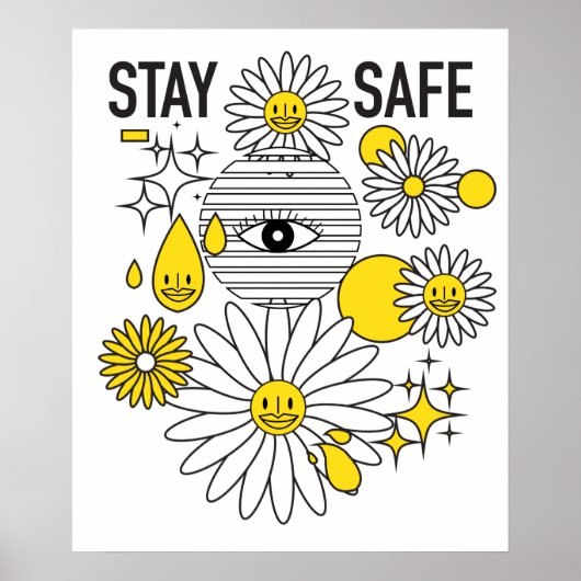 Veilig Poster met 20 x 24 inch matte (Voorkant)