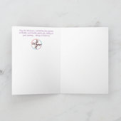 Veilig reizen en Wenskaart voor evenwicht Bedankkaart (Binnen)