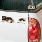 Veilig rijden bumpersticker (Op Truck)