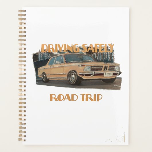 Veilig rijden Road Trip Notitieboek (Voorkant)