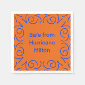 Veilig tegen orkaan Milton Servet (Voorkant)