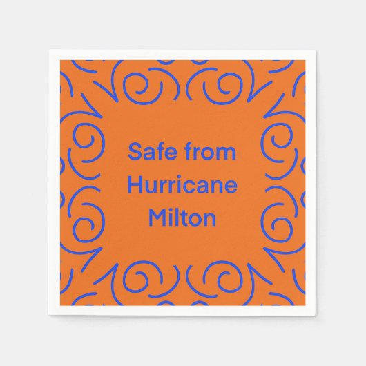 Veilig tegen orkaan Milton Servet (Voorkant)