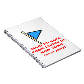 Veilig van leven in New York # Notitieboek (Rechterzijde)