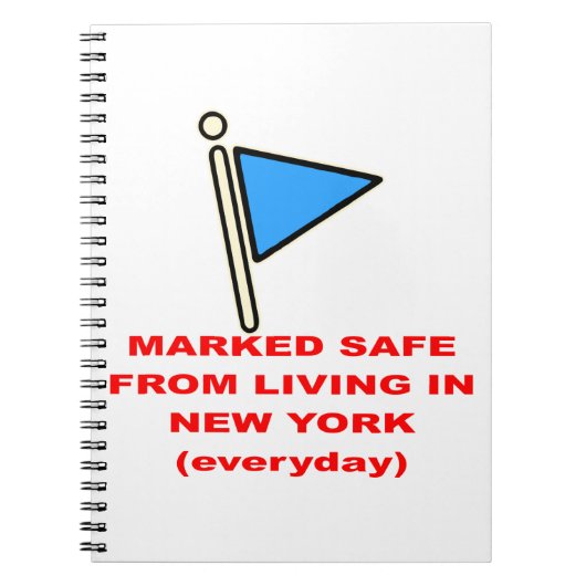 Veilig van leven in New York # Notitieboek (Voorkant)