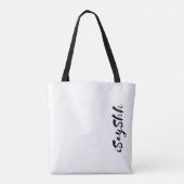 veilig vastmaken tote bag (Achterkant)