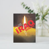 VEILIG VIGIL-briefkaart (met kaars) Briefkaart (Staand voorkant)