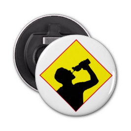 Veilig voor menselijke consumptie button flesopener