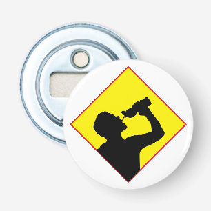 Veilig voor menselijke consumptie button flesopener