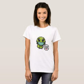 Veilige Alien T-shirt (Voorkant volledig)
