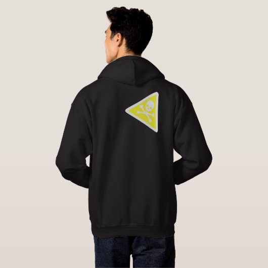 Veilige bestuurdersaanduiding hoodie (Achterkant volledig)