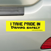 Veilige bumperstickers (Op auto)