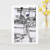Veilige busrit 🚎 kaart (Gele Bloem)