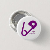 Veilige Buttonnen voor veiligheidsprietjes Ronde Button 3,2 Cm (Voorkant /achterkant)