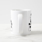 Veilige Drink met een verpleegster Grote Koffiekop (Achterkant)