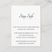 Veilige en informatie Website Kaarten (Voorkant)