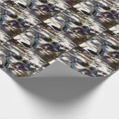 Veilige Haven: Fairy Penguin Paradise, Cadeaupapier (Hoek)