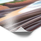 Veilige haven foto afdruk (Hoek)