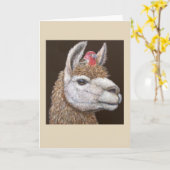 Veilige Haven, lampje en vinkkaart Kaart (Gele Bloem)