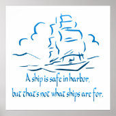 Veilige haven poster (Voorkant)