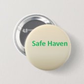 Veilige haven ronde button 5,7 cm (Voorkant /achterkant)