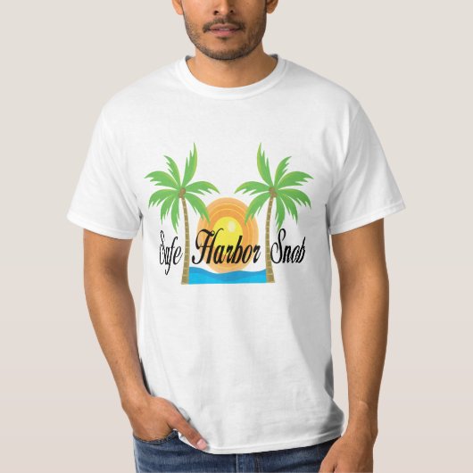 Veilige haven Snob verschillende design T-shirt (Voorkant)
