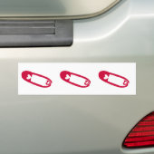 Veilige havenstickers bumpersticker (Op auto)