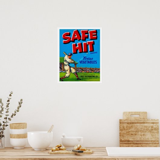 Veilige hoogte poster (Keuken)