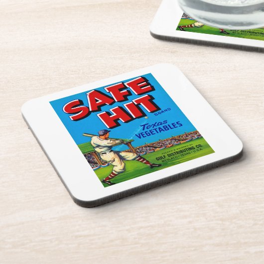 Veilige  Lable Art Bier Onderzetter (Linkerzijde)