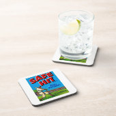 Veilige Lable Art Bier Onderzetter (Rechterzijde)