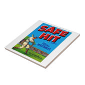 Veilige Lable Art Tegeltje (Zijkant)