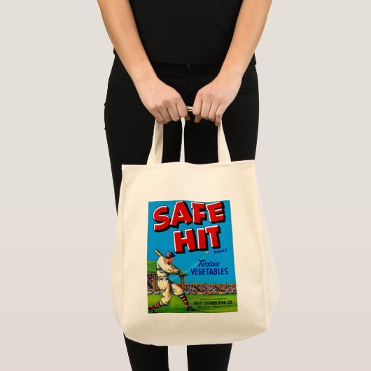 Veilige Lable Art Tote Bag (Voorkant (product))