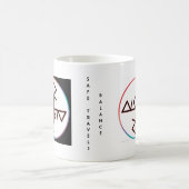 Veilige Mok voor reizen en balanceren bij afdruk (Center)