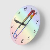 Veilige pincode ronde klok (Hoek)
