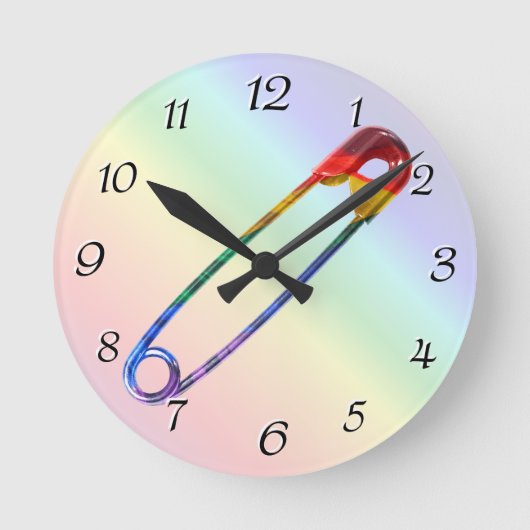 Veilige pincode ronde klok (Voorkant)