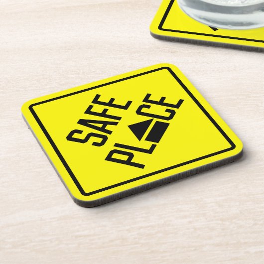 Veilige plaats Hard Plastic Onderzetter (Linkerzijde)