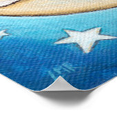 Veilige plaats voor een kattenbeschermhuls poster (Hoek)