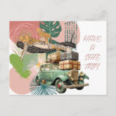 Veilige reis feestdagenkaart (Voorkant)