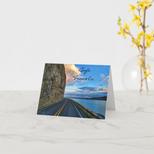 Veilige reizen 1 kaart (Gele Bloem)