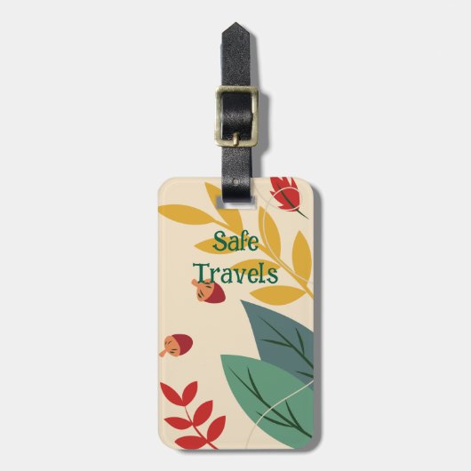 Veilige reizen - Bagagelabels (Voorkant verticaal)