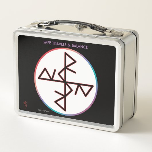 Veilige reizen Bindrune #RuneKids (Achterkant)