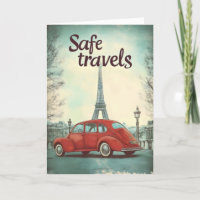 Veilige reizen Retro Car Paris