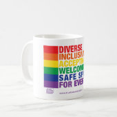 Veilige ruimte-Mok Koffiemok (Voorkant links)