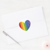 Veilige ruimtes voor alle hart badge Sticker (Envelop)