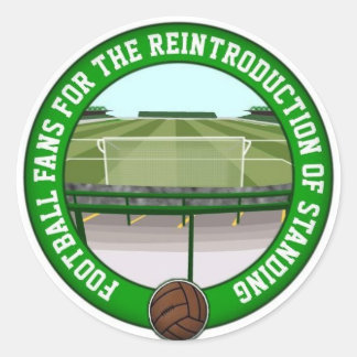 Veilige status ronde sticker