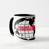 Veilige toewijzing van de praktijk, altijd Proj... Mok (Voorkant links)