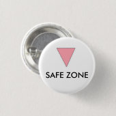 VEILIGE ZONE RONDE BUTTON 3,2 CM (Voorkant /achterkant)