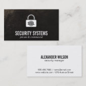 Veiligheid | Cyber Visitekaartje (Voorkant / Achterkant)