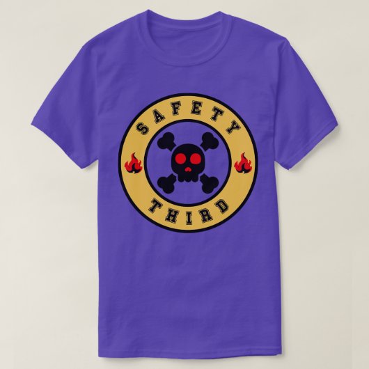 veiligheid derde 16 t-shirt (Design voorkant)