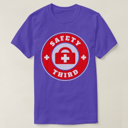 veiligheid derde 37 t-shirt (Design voorkant)